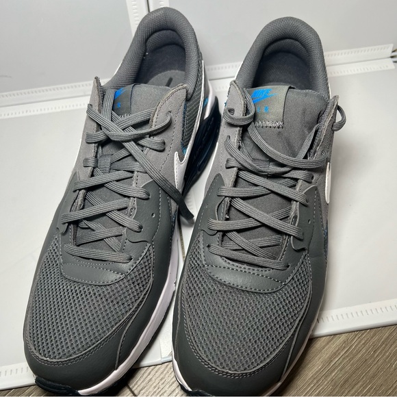 Authentic Nike Air Max Excee / Men's / IRON Air Max Dark Gray and Navy Sneakers - Picture 6 of 11